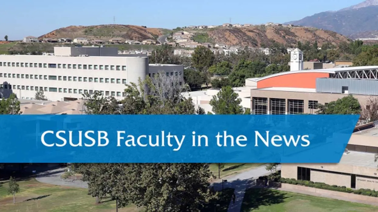 Faculty in the News Banner